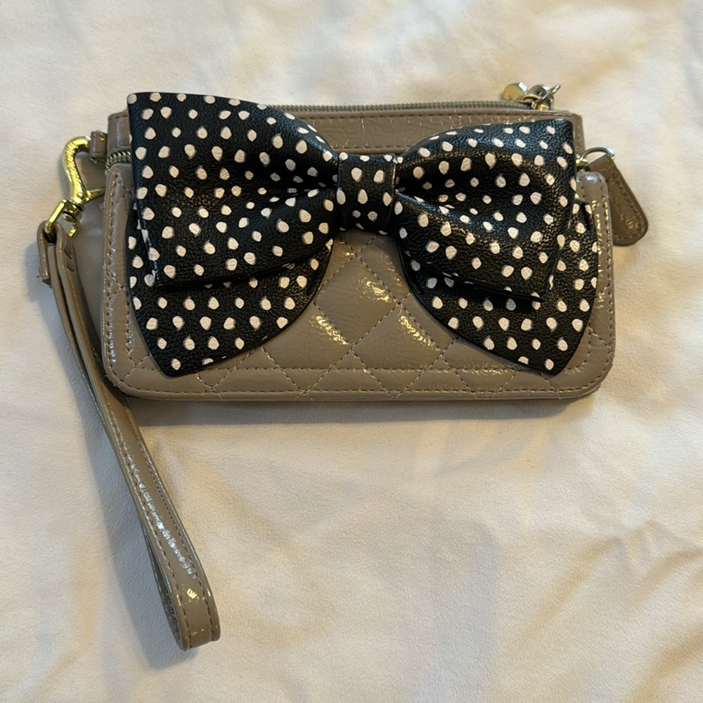 Betsy Johnson wristlet